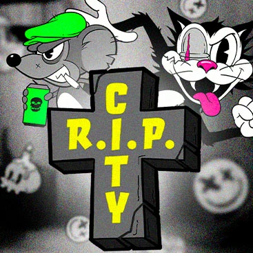 R.I.P. City game artwork by Hacksaw Gaming