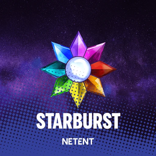 Starburst game artwork by NetEnt